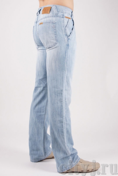 Фото летних джинсов Монтана 10104 с косыми карманами