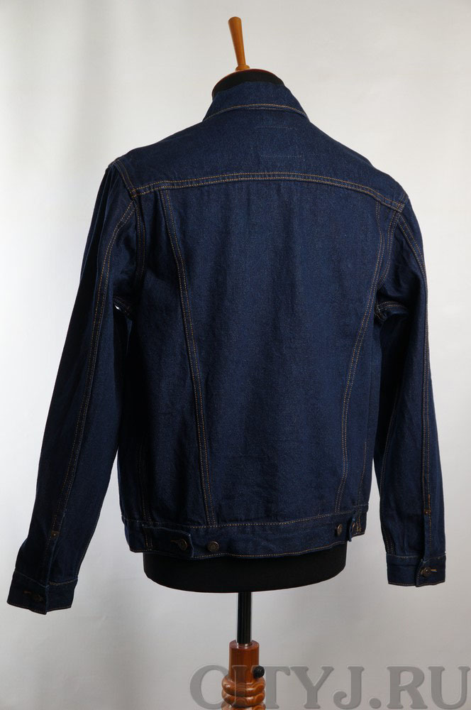 Фото джинсовой куртки Монтана 12062 RW темно-синей