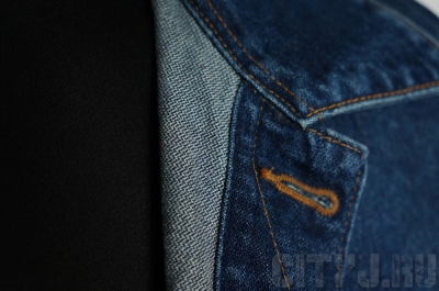 Фото ткани елочка джинсовки W124MJ 6 MONTH